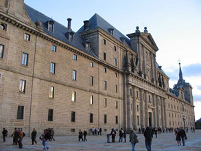 Fasçade of the Monastery of El Escorial