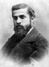 Foto von Gaudí im Alter von 26 Jahren