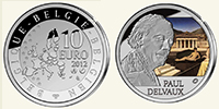 Europasternmünze Silber Belgien 2012