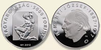 Europasternmünze Silber Ungarn 2012