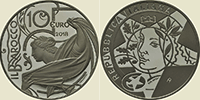 Europasternmünze Silber Italien 2018 Europasternmünze Silber Italien 2018