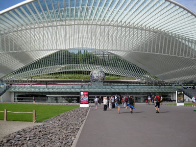 Bahnhof Liège - Guillemins 2011 Brüssel